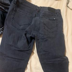 Vans black ripped skinny jeans